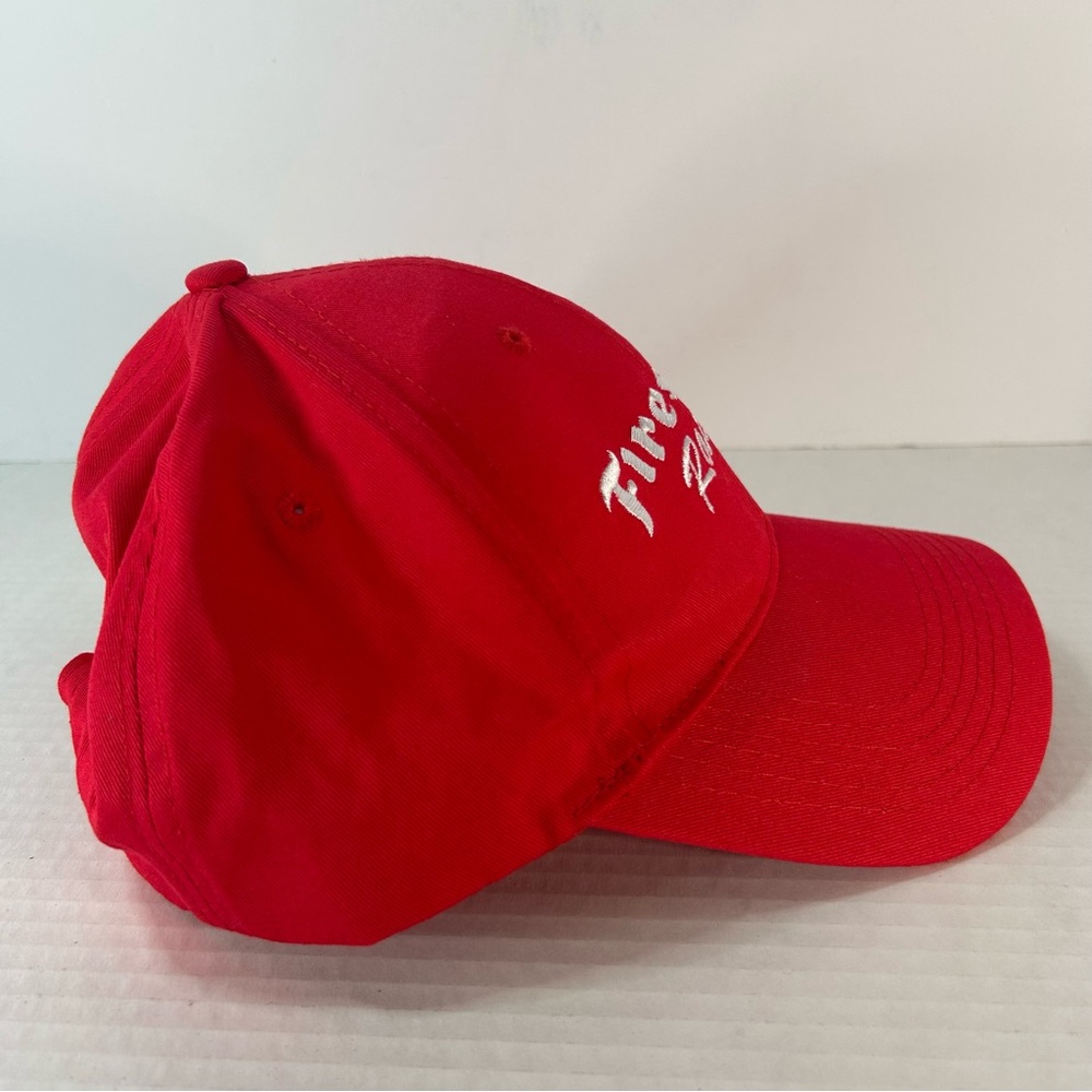 FIRESTONE RACING RED SNAPBACK CAP / KP PRODUCTS HEADWARE / NEW - Picture 4 of 6